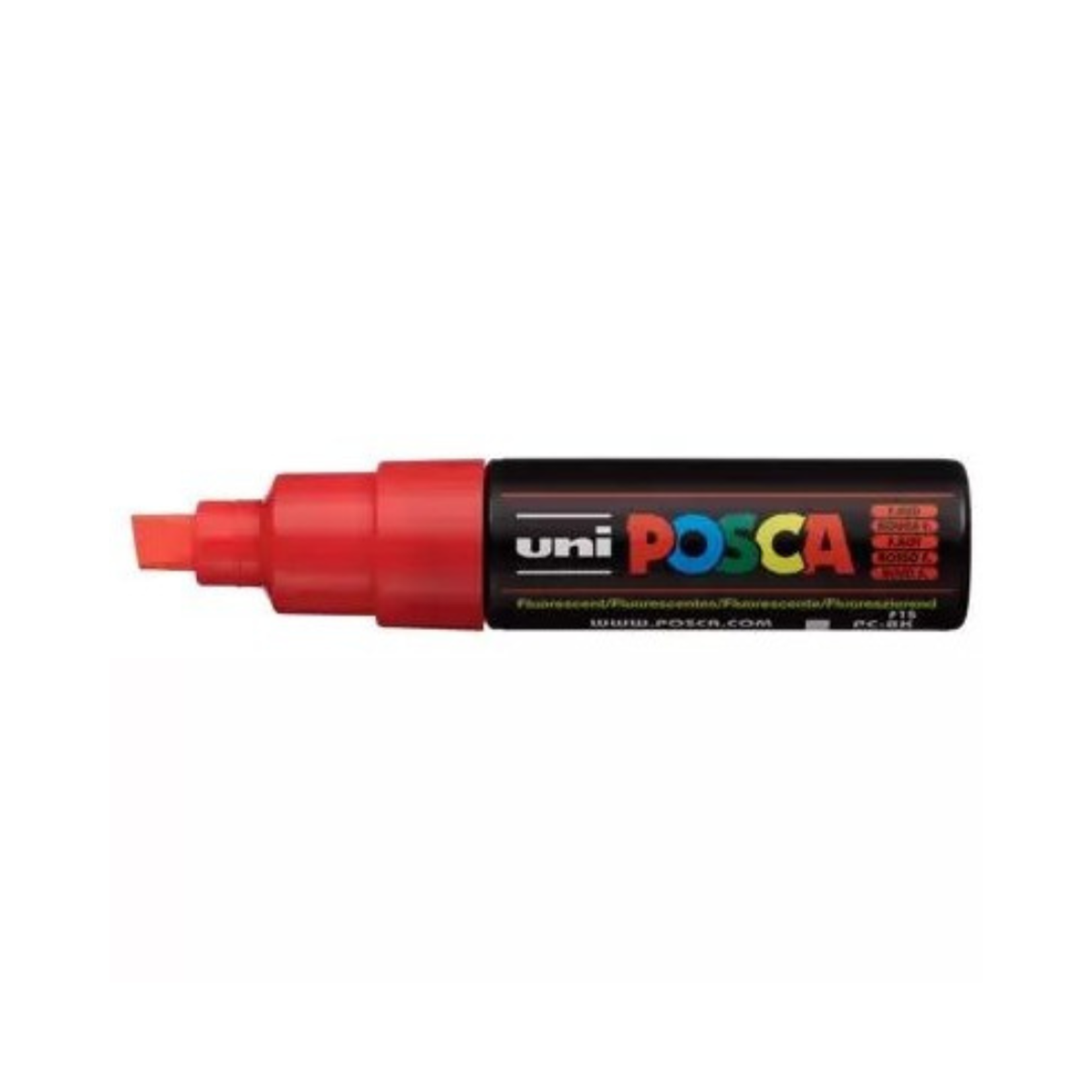 POSCA UNI POSCA MARKER PC-8K FLUORESCENT RED