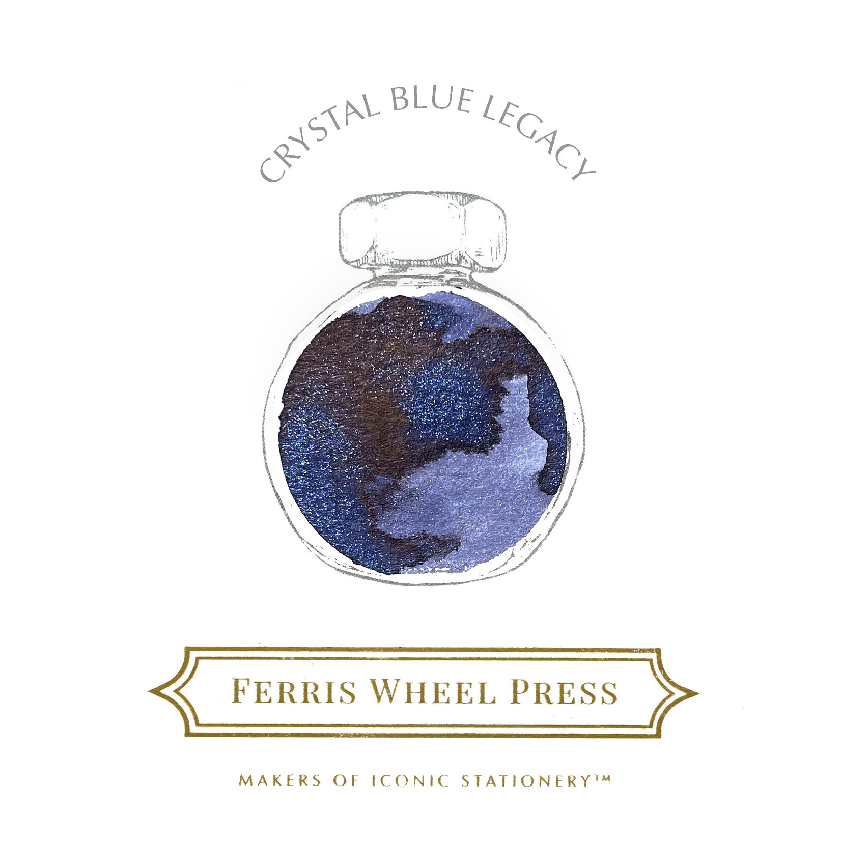 FERRIS WHEEL PRESS INK CHARGER SET FROSTED CARNIVAL COLLECTION