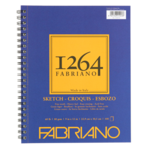 FABRIANO 1264 SKETCH 60LB 9X12 100/SH COIL BOUND