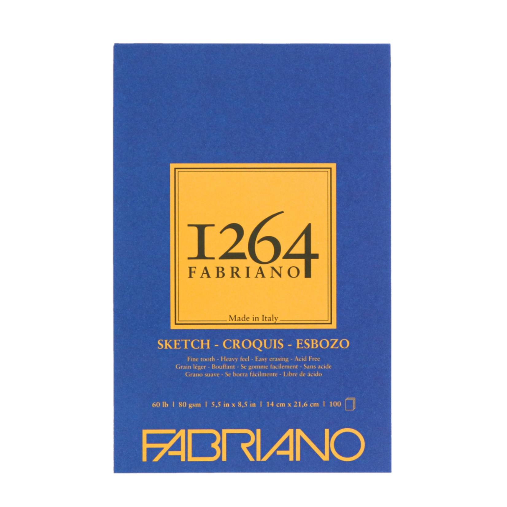 FABRIANO 1264 SKETCH 60LB 5.5X8.5 100/SH