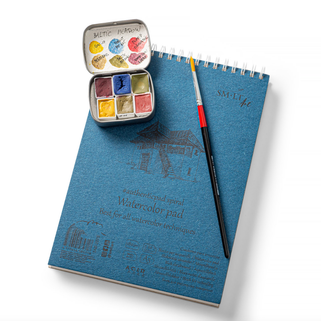 SM-LT ART WATERCOLOUR PAD A5 6X8.5 - The Gilded Rabbit