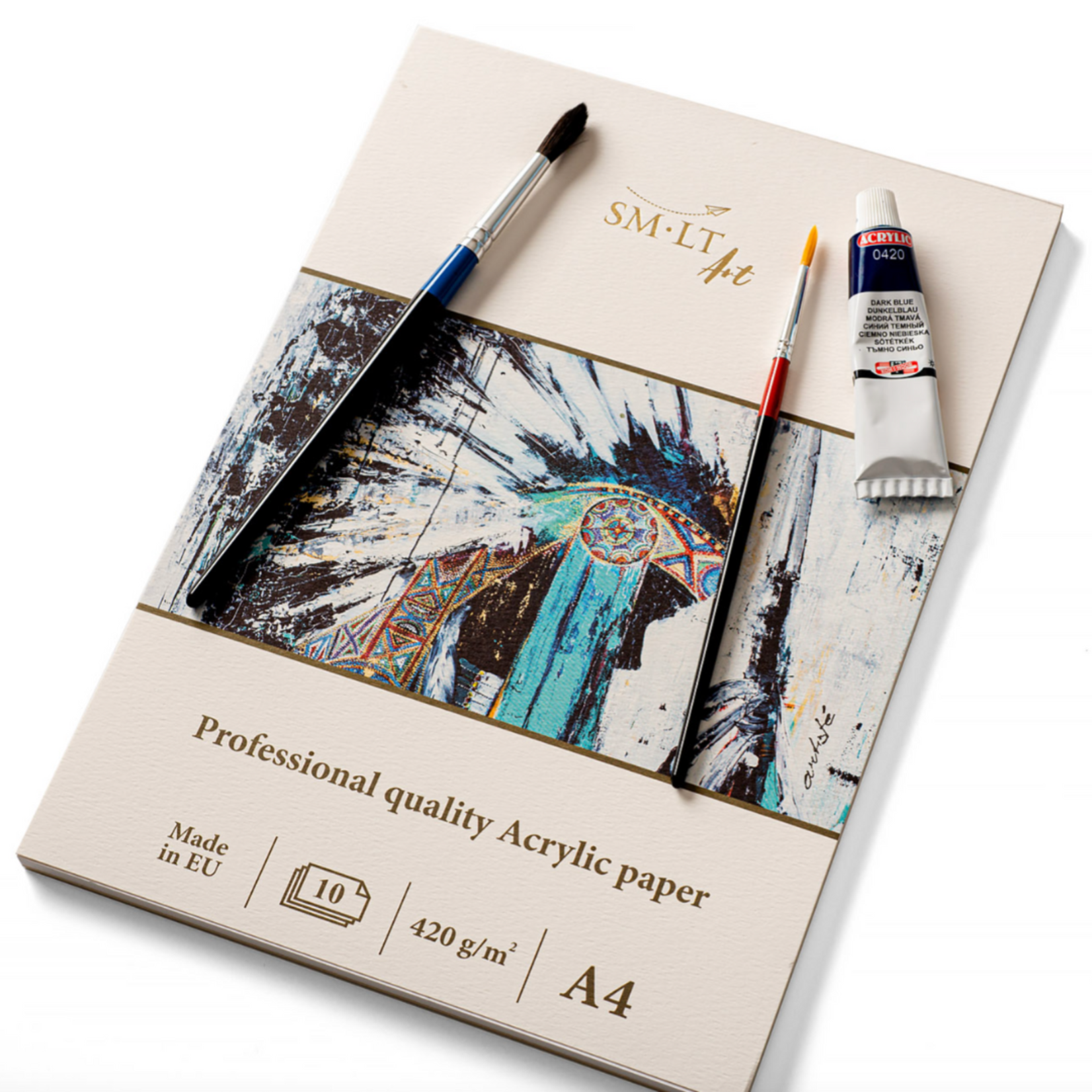 SM-LT PROFESSIONAL ART ACRYLIC PAINTING PAD A4