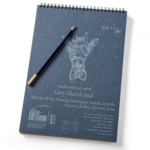 SM-LT ART AUTHENTIC SKETCH PAD COIL BOUND A4 8.5X11.75 GREY