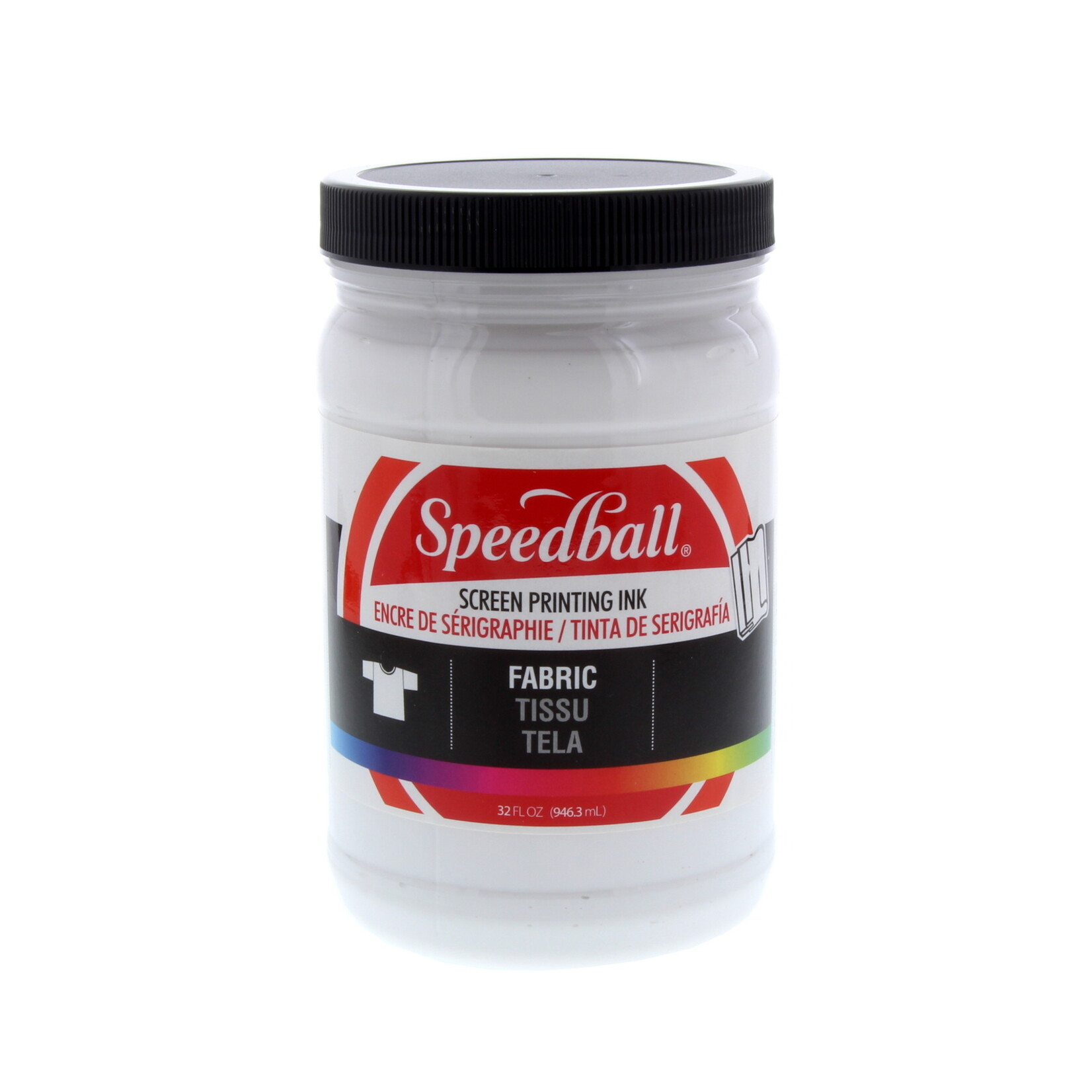 SPEEDBALL SPEEDBALL FABRIC SCREEN PRINTING INK 32OZ WHITE