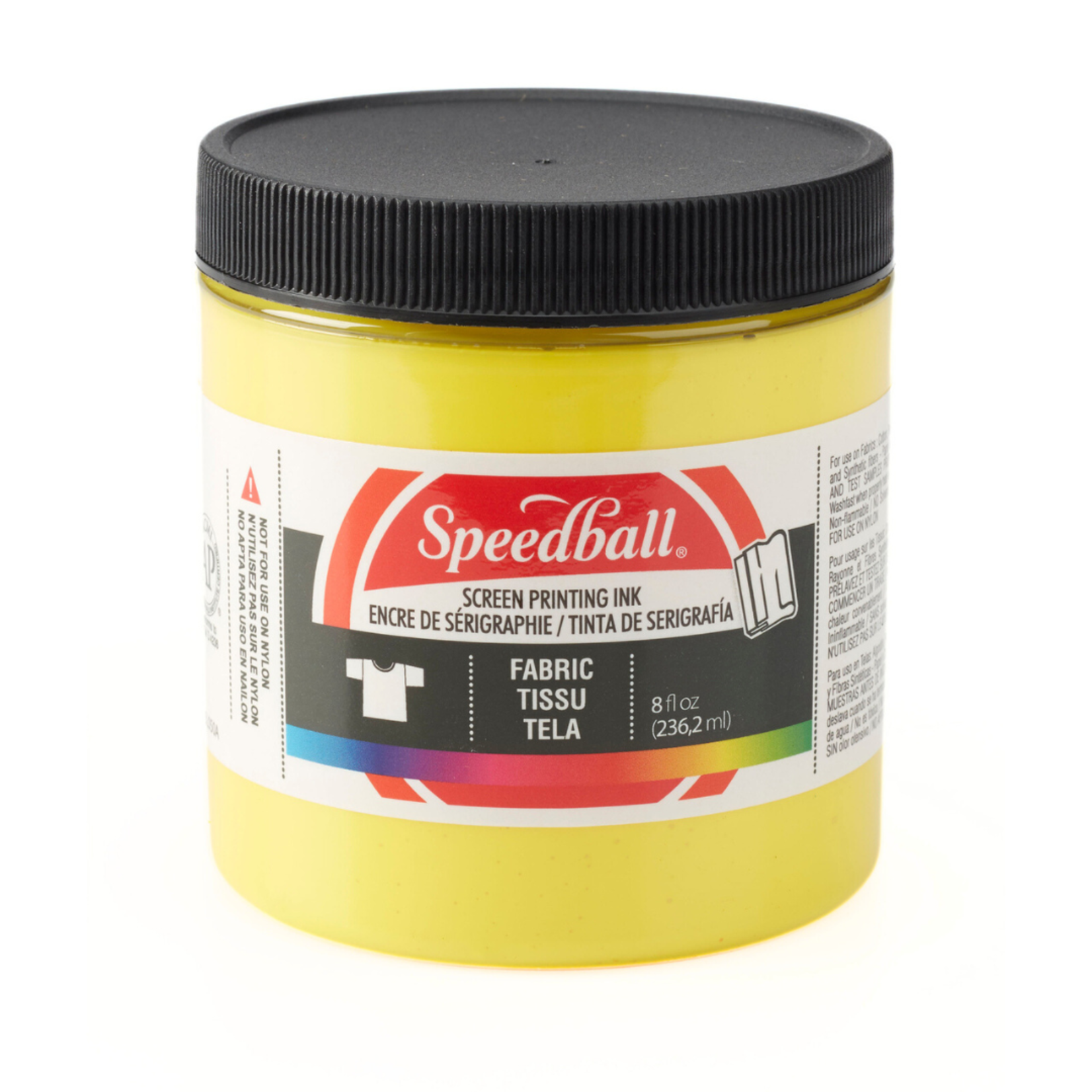 SPEEDBALL SPEEDBALL FABRIC SCREEN PRINTING INK 8OZ YELLOW