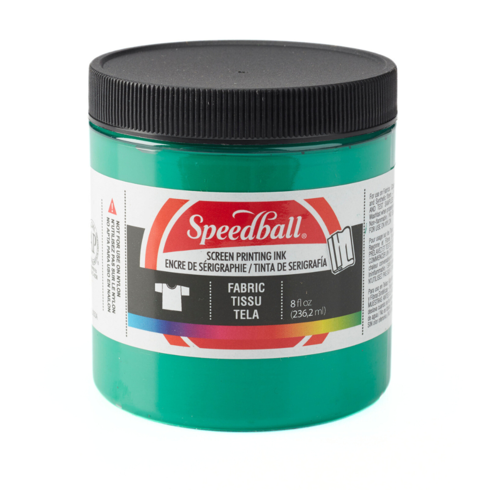 SPEEDBALL SPEEDBALL FABRIC SCREEN PRINTING INK 8OZ GREEN
