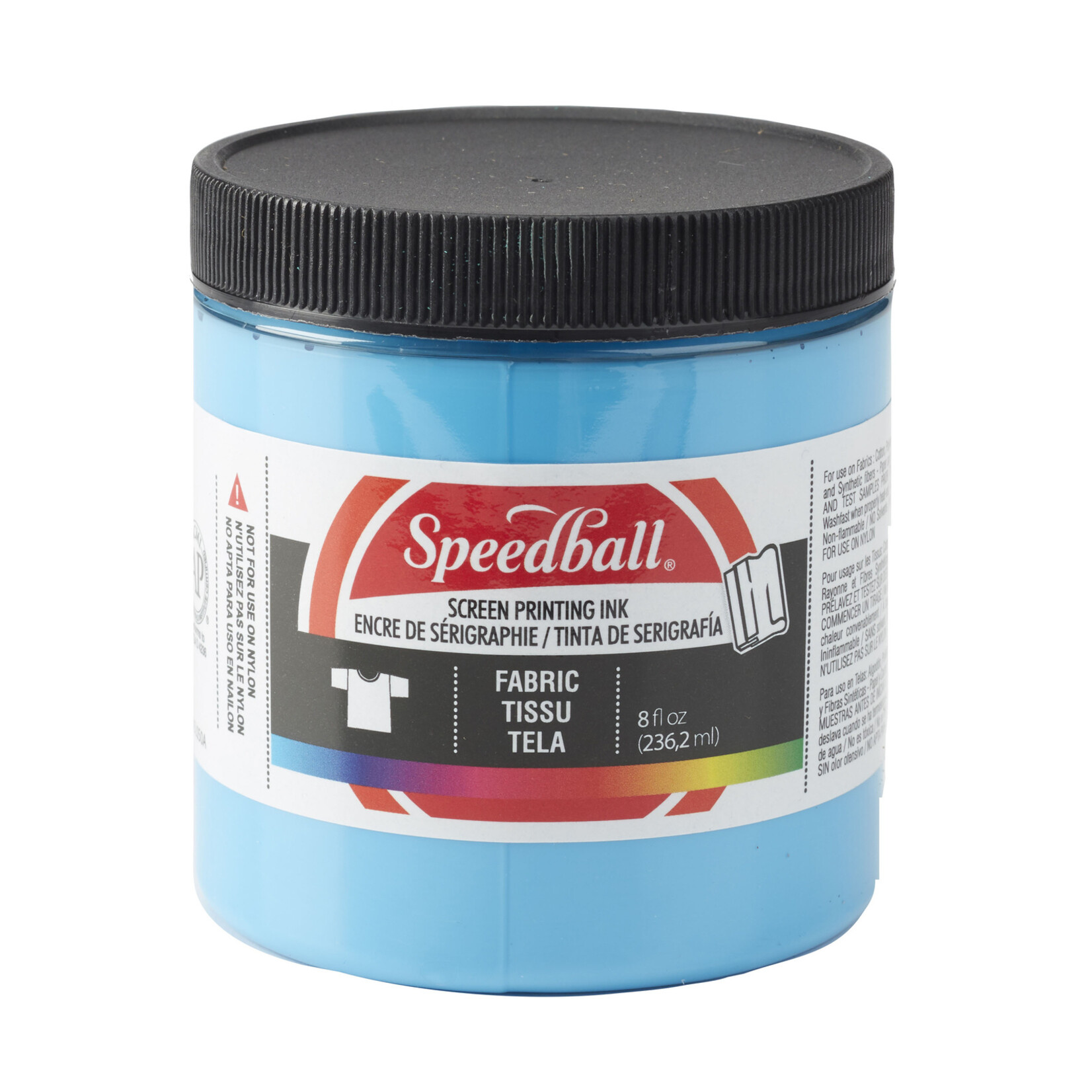 SPEEDBALL SPEEDBALL FABRIC SCREEN PRINTING INK 8OZ PEACOCK BLUE