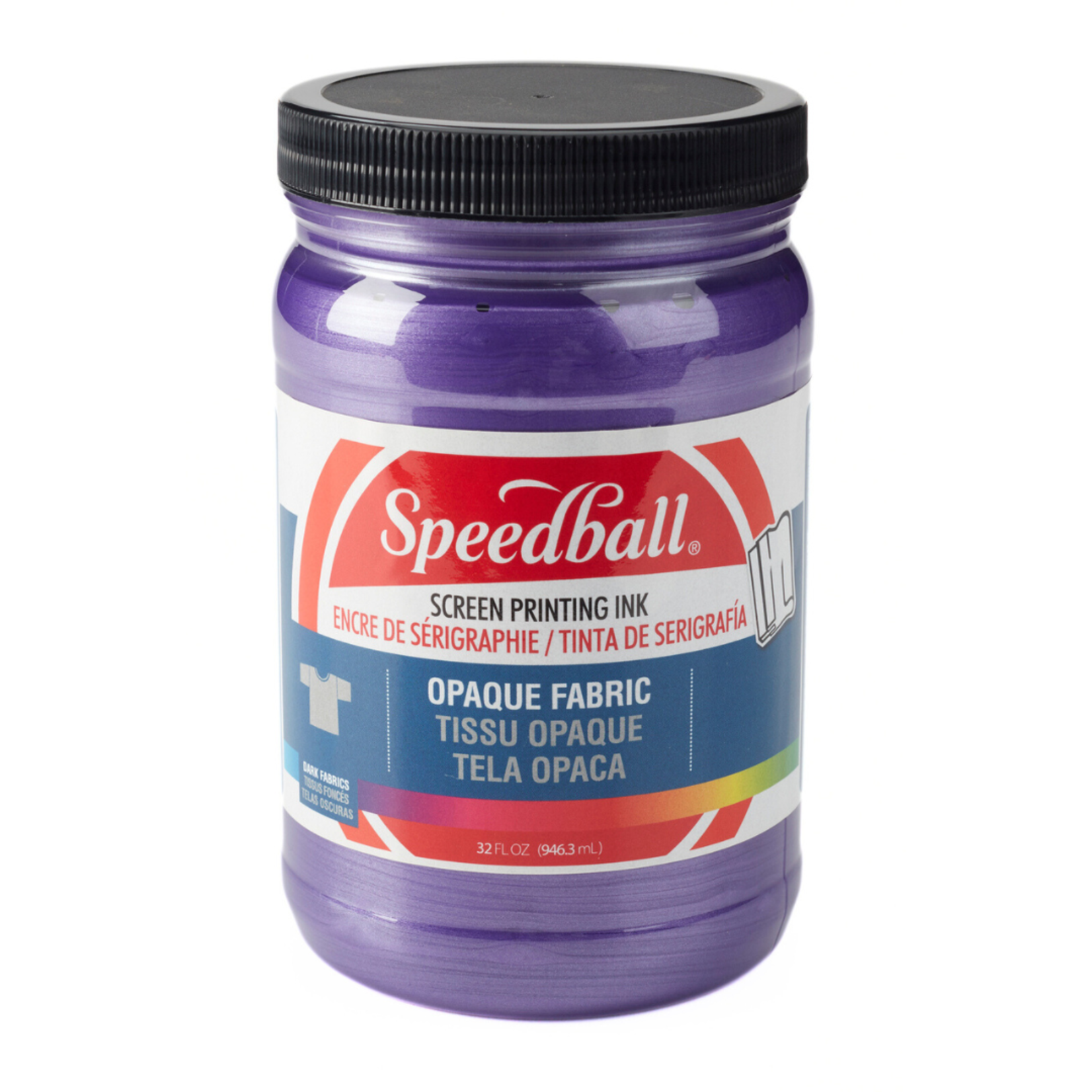 SPEEDBALL SPEEDBALL OPAQUE FABRIC SCREEN PRINTING INK 32OZ AMETHYST