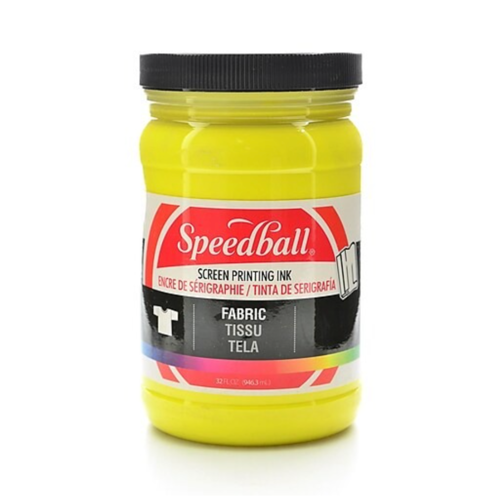 SPEEDBALL SPEEDBALL FABRIC SCREEN PRINTING INK 32OZ YELLOW
