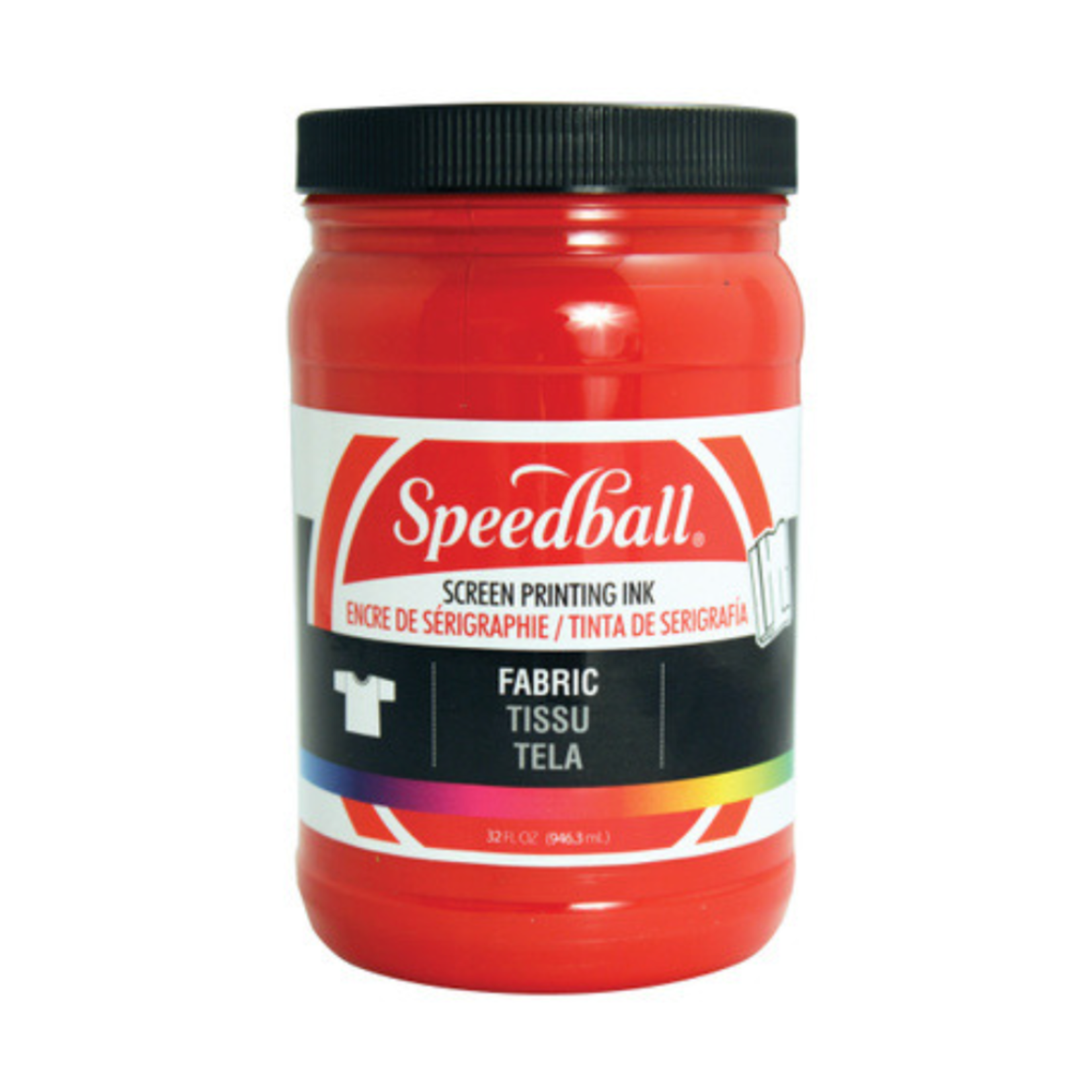 SPEEDBALL SPEEDBALL FABRIC SCREEN PRINTING INK 32OZ RED
