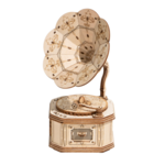 HANDS CRAFT CLASSICAL 3D WOODEN PUZZLE GRAMOPHONE