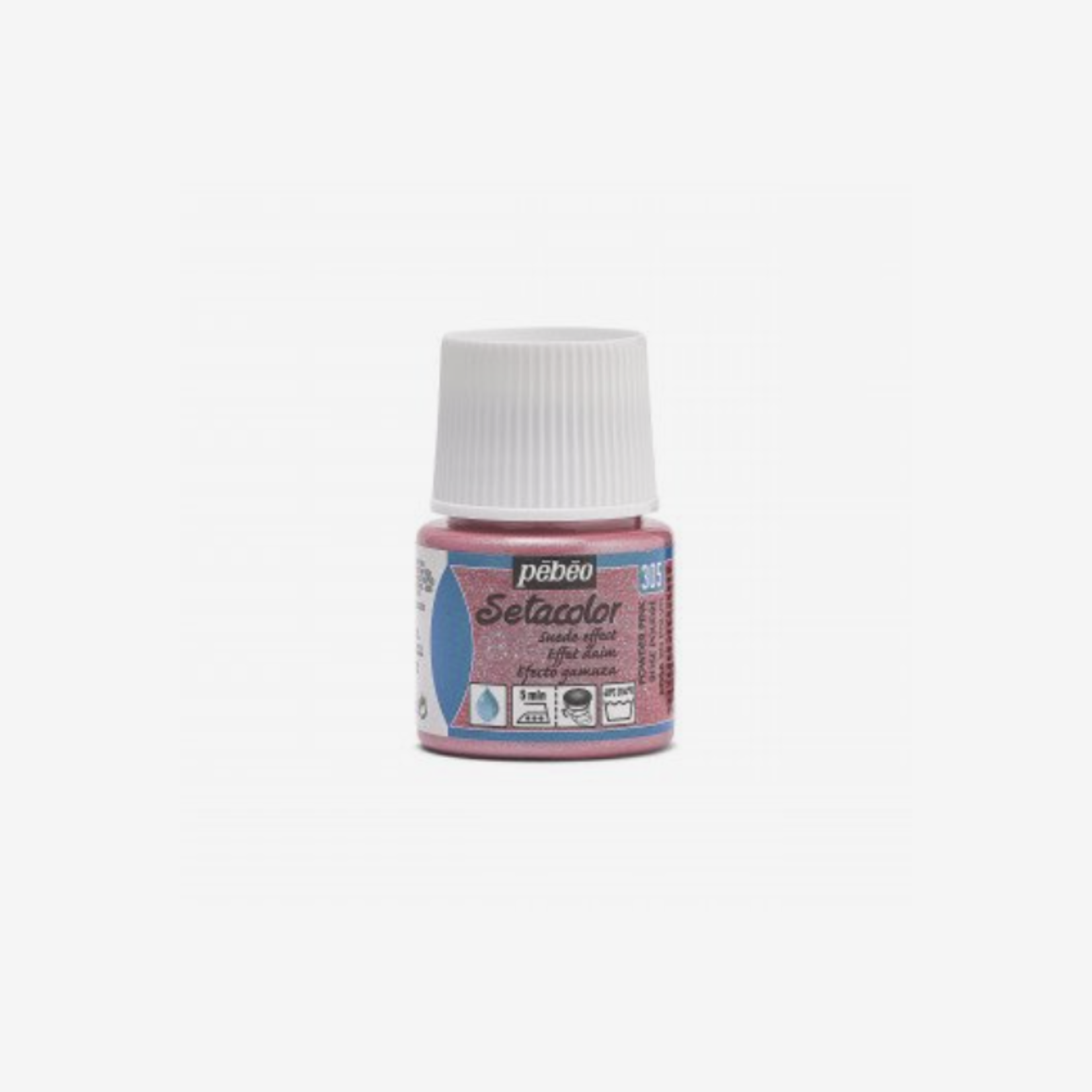 PEBEO SETACOLOR SUEDE EFFECT 45ML POWDER PINK