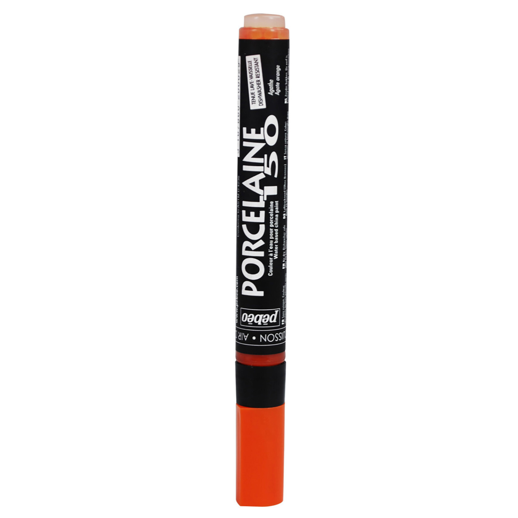 PEBEO PORCELAINE MARKER 1.2MM AGATE ORANGE