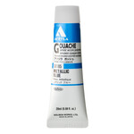 HOLBEIN HOLBEIN ACRYLA GOUACHE 20ML #185 METALLIC BLUE