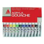 HOLBEIN HOLBEIN ARTISTS' 12ML GOUACHE SET/12