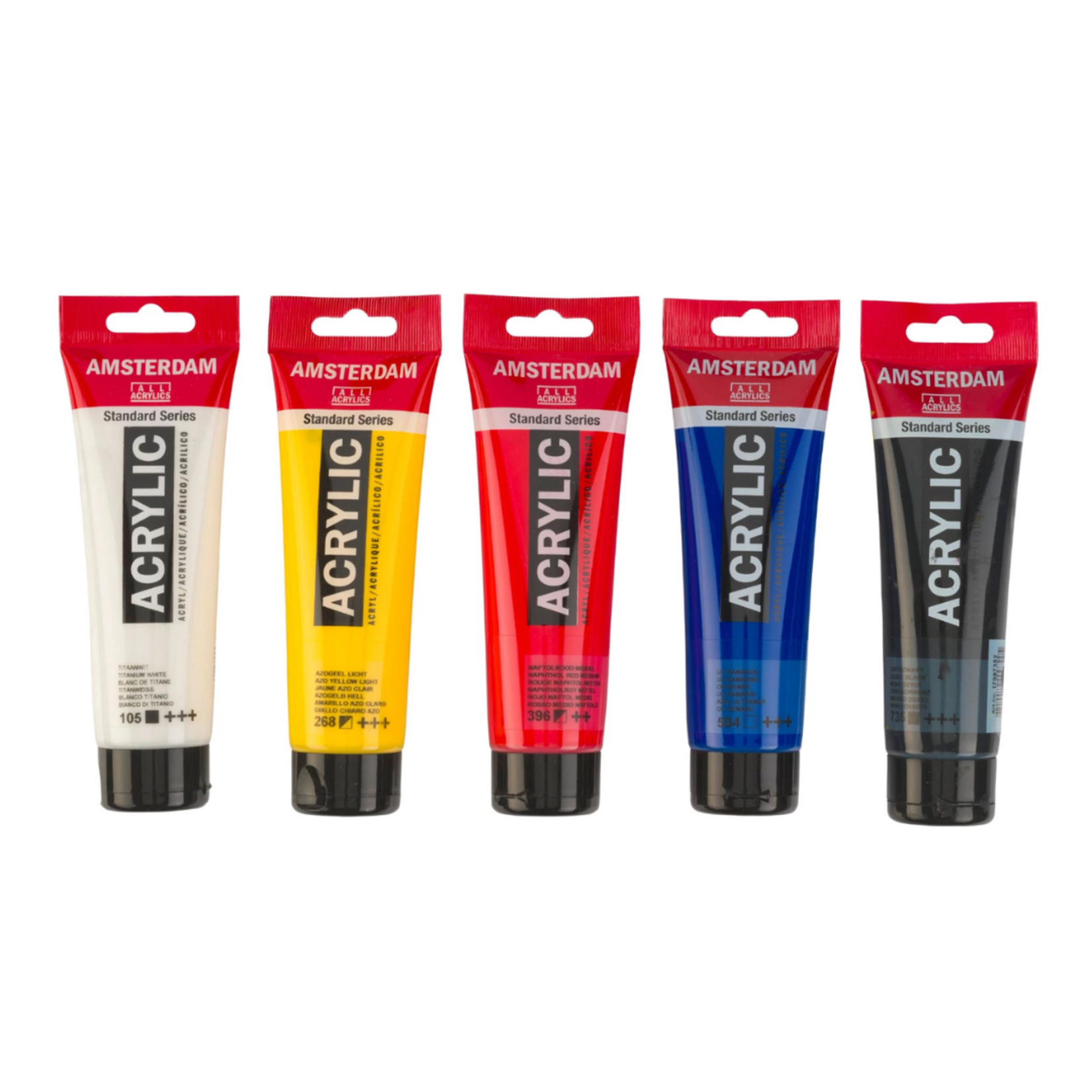 AMSTERDAM ACRYLIC 120ML SET/5 MIXING