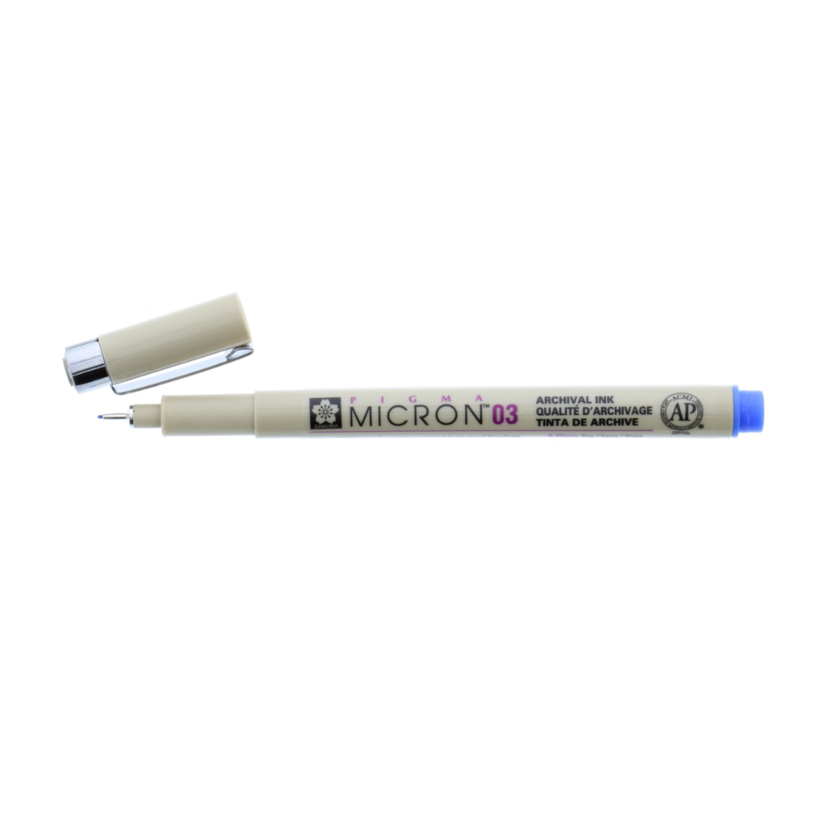 PIGMA MICRON PEN 03 BLUE