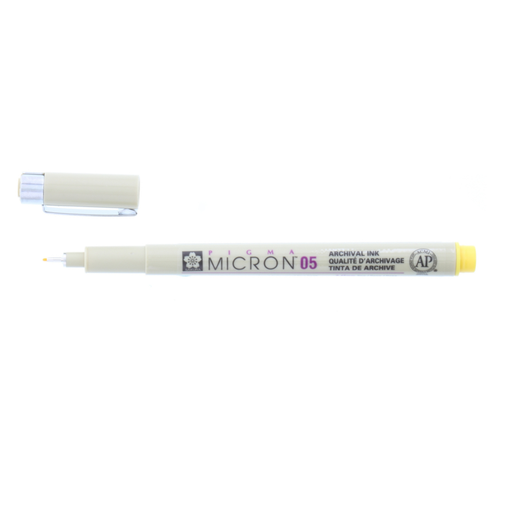 PIGMA MICRON PEN 05 YELLOW