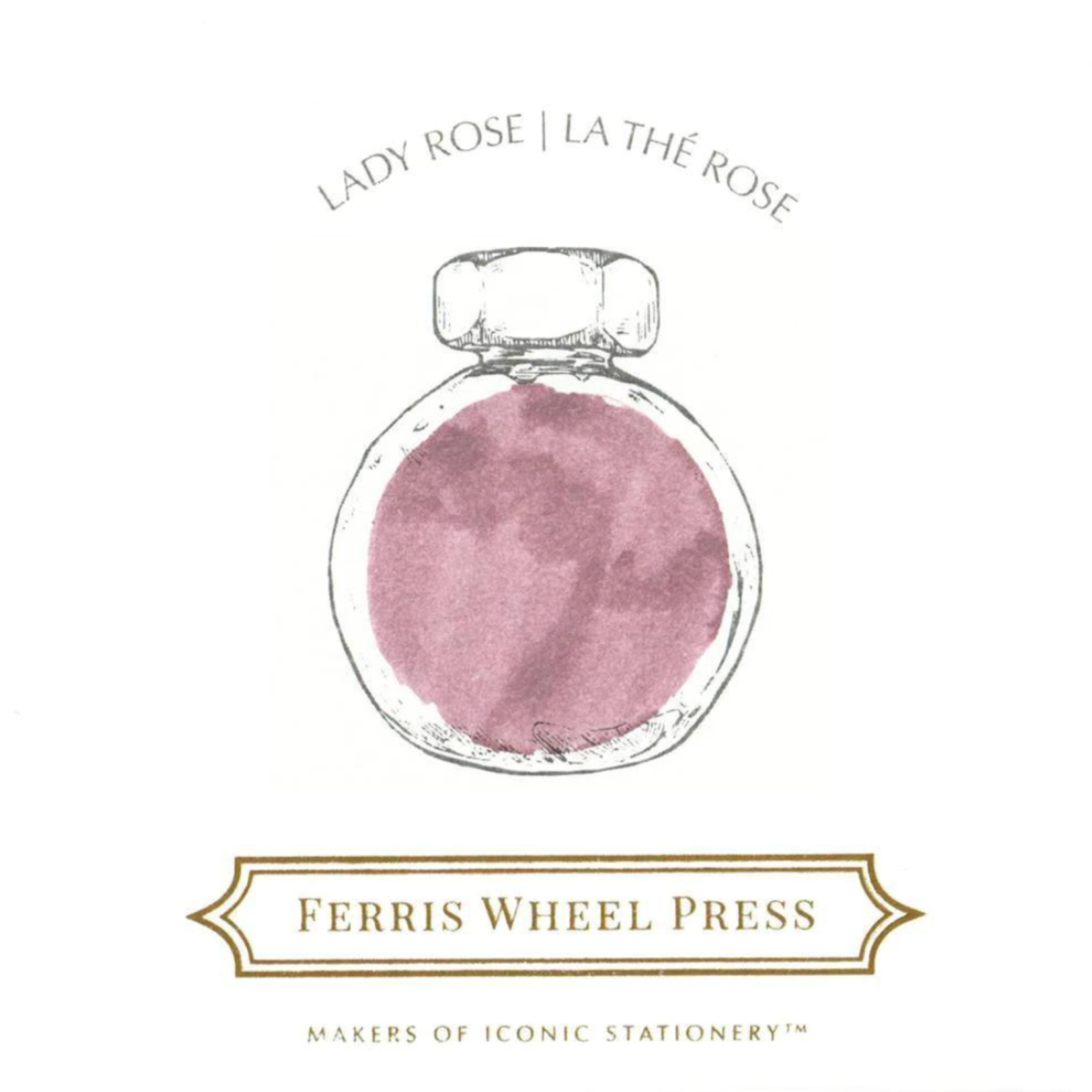 FERRIS WHEEL PRESS INK LADY ROSE