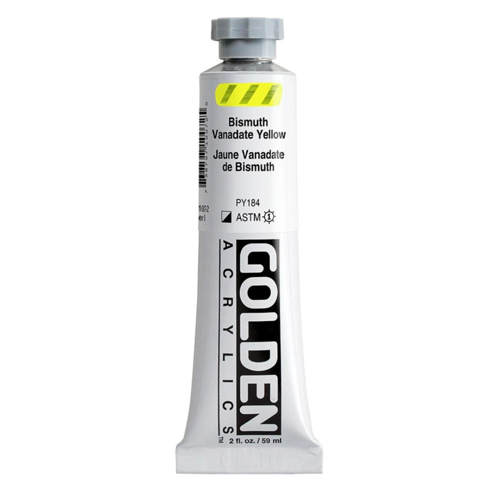 GOLDEN HEAVY BODY ACRYLIC 2OZ BISMUTH VANADATE YELLOW