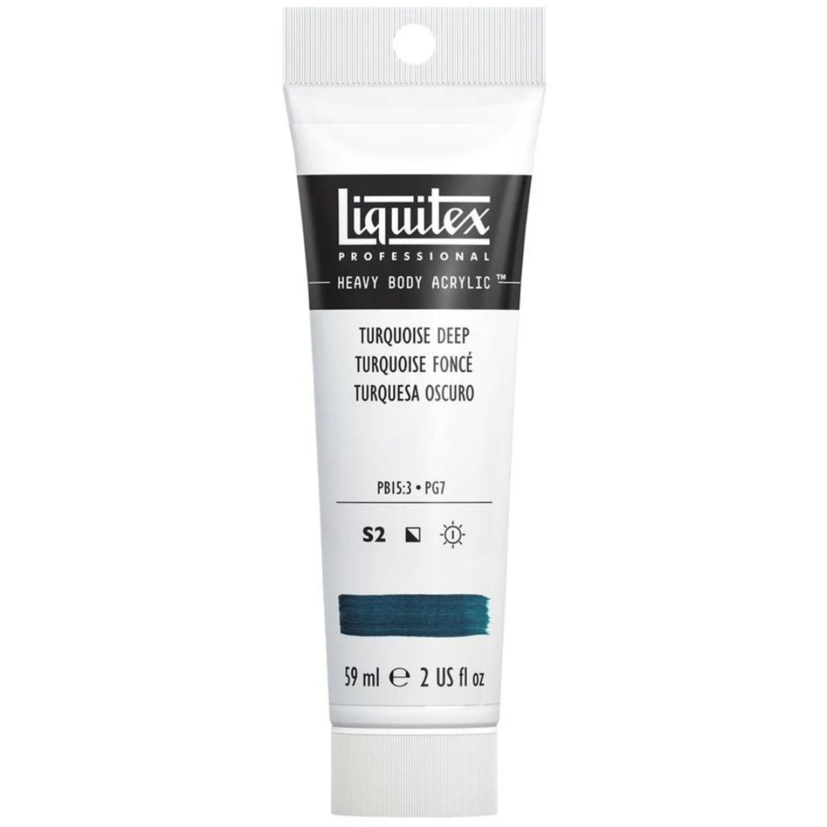 LIQUITEX LIQUITEX HEAVY BODY ACRYLIC 59ML TURQUOISE DEEP