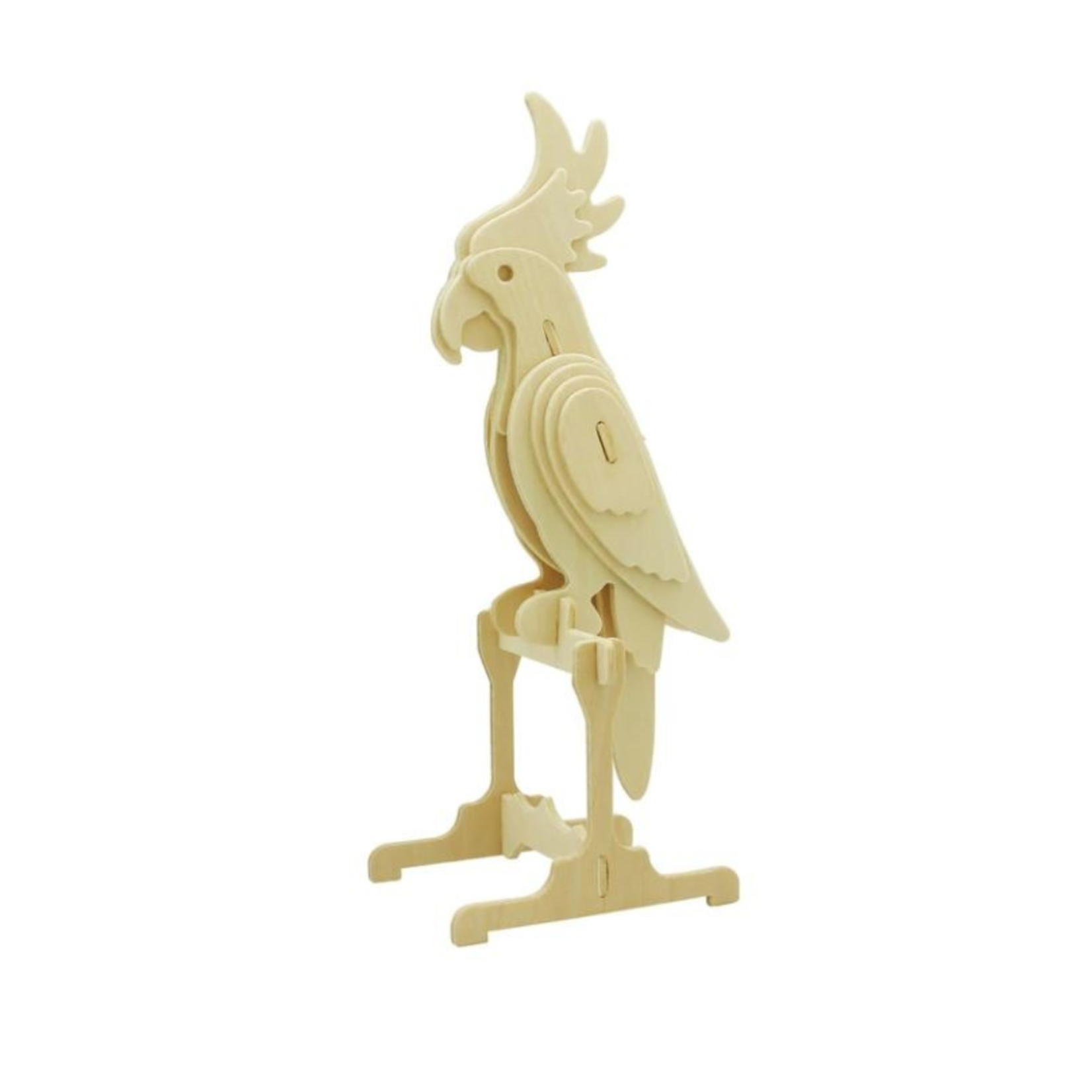 HANDS CRAFT DIY 3D WOODEN PUZZLE PARROT