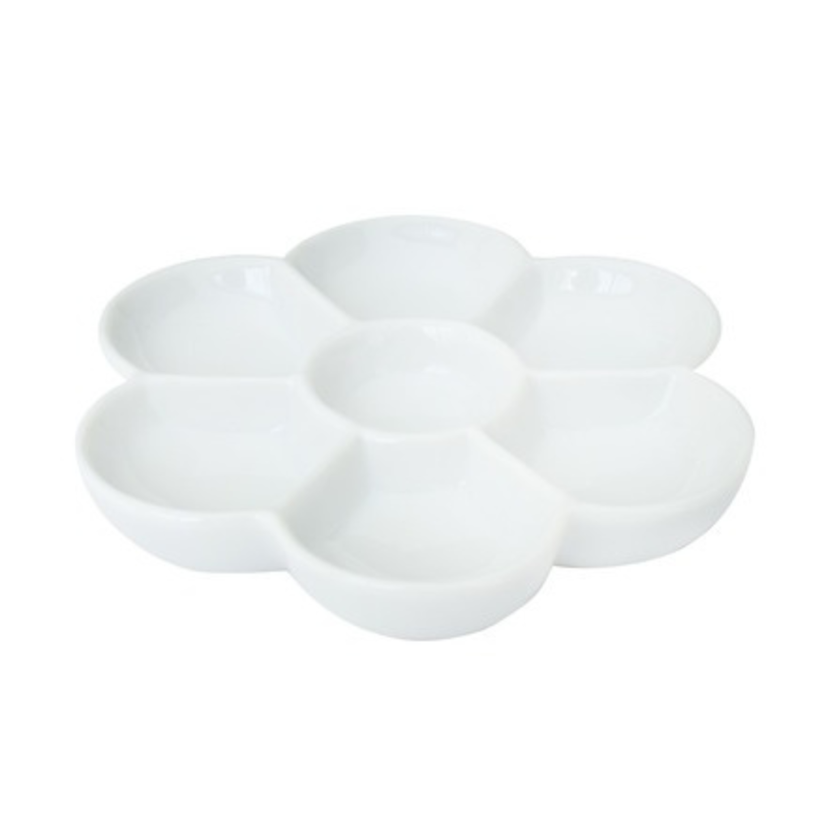 YASUTOMO YASUTOMO PORCELAIN FLOWER PALETTE SMALL