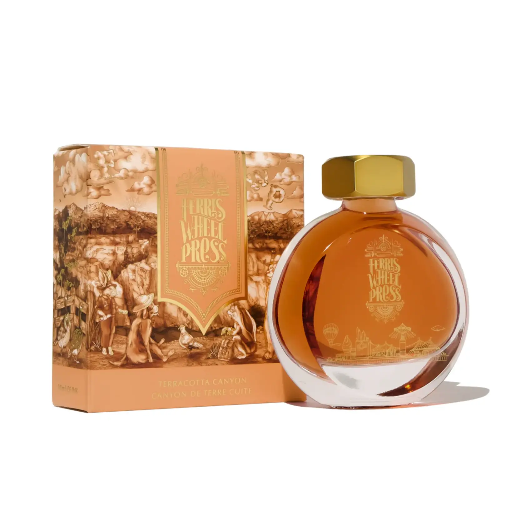 FERRIS WHEEL FERRIS WHEEL PRESS INK  38ML TERRACOTTA CANYON