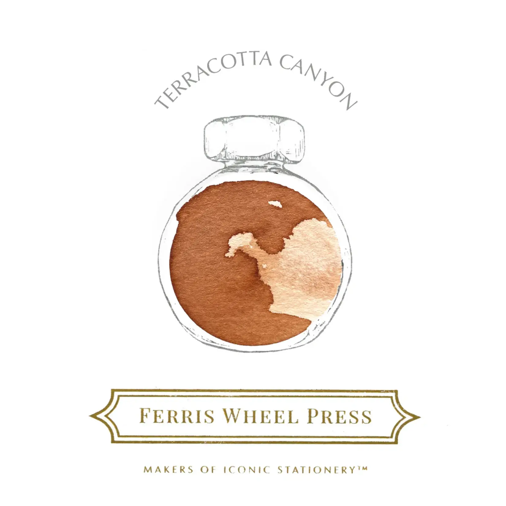 FERRIS WHEEL FERRIS WHEEL PRESS INK  38ML TERRACOTTA CANYON