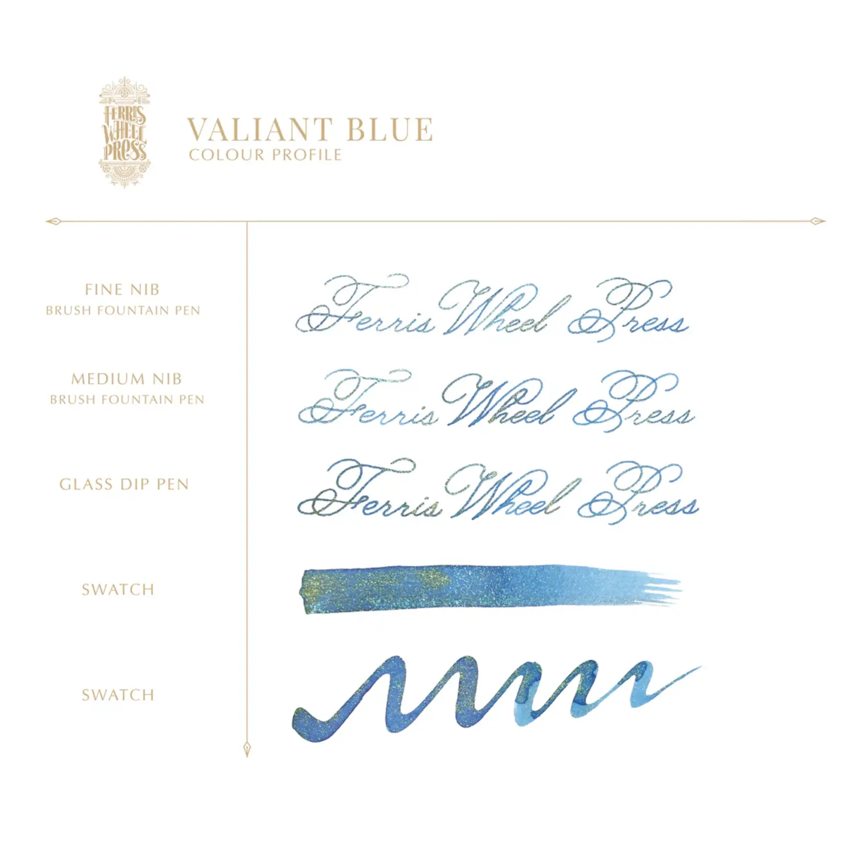 FERRIS WHEEL PRESS INK 20ML VALIANT BLUE