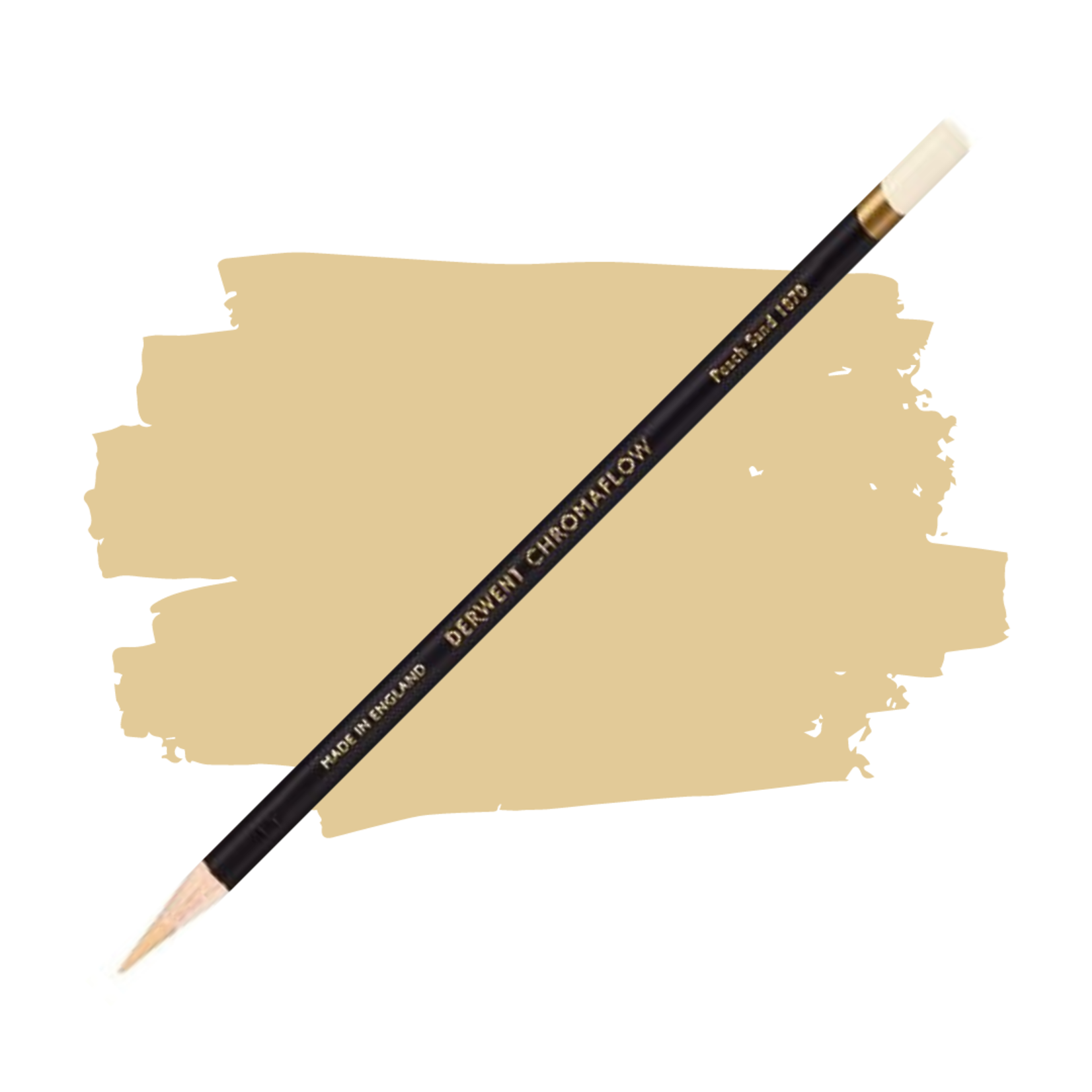 DERWENT CHROMAFLOW PENCIL 1870 PEACH SAND