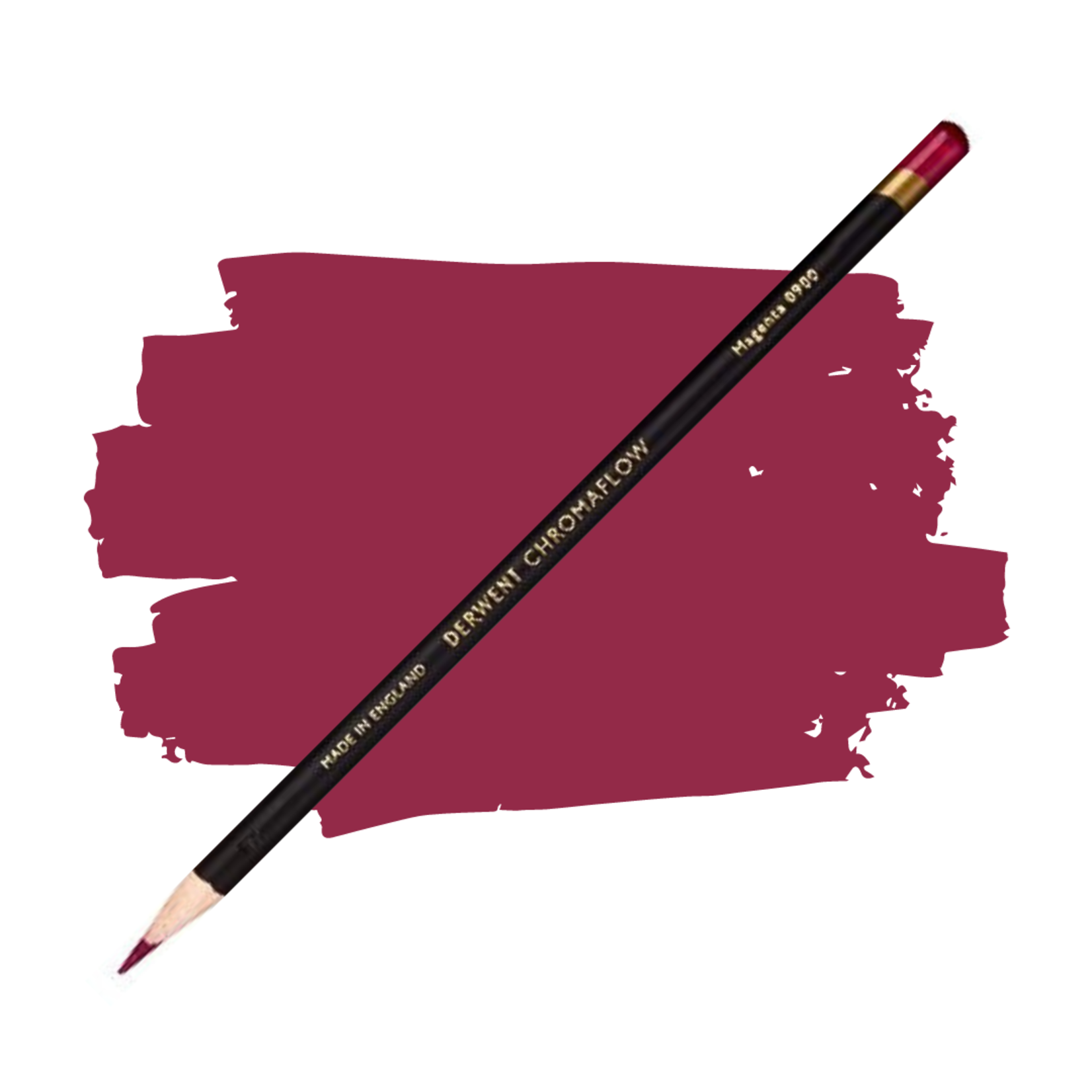 DERWENT CHROMAFLOW PENCIL 0900 MAGENTA