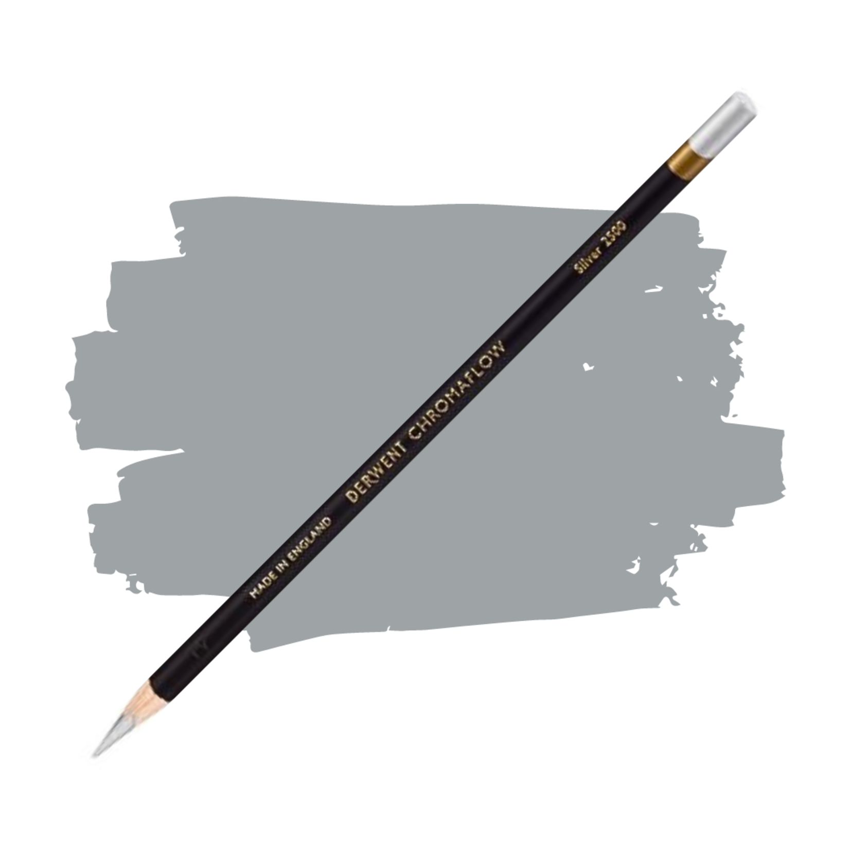 DERWENT CHROMAFLOW PENCIL 2500 SILVER