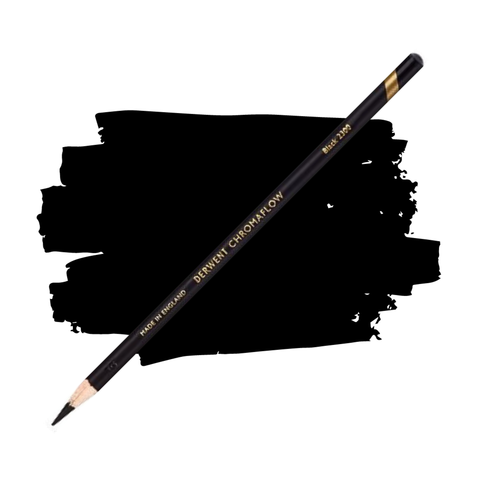 DERWENT CHROMAFLOW PENCIL 2300 BLACK