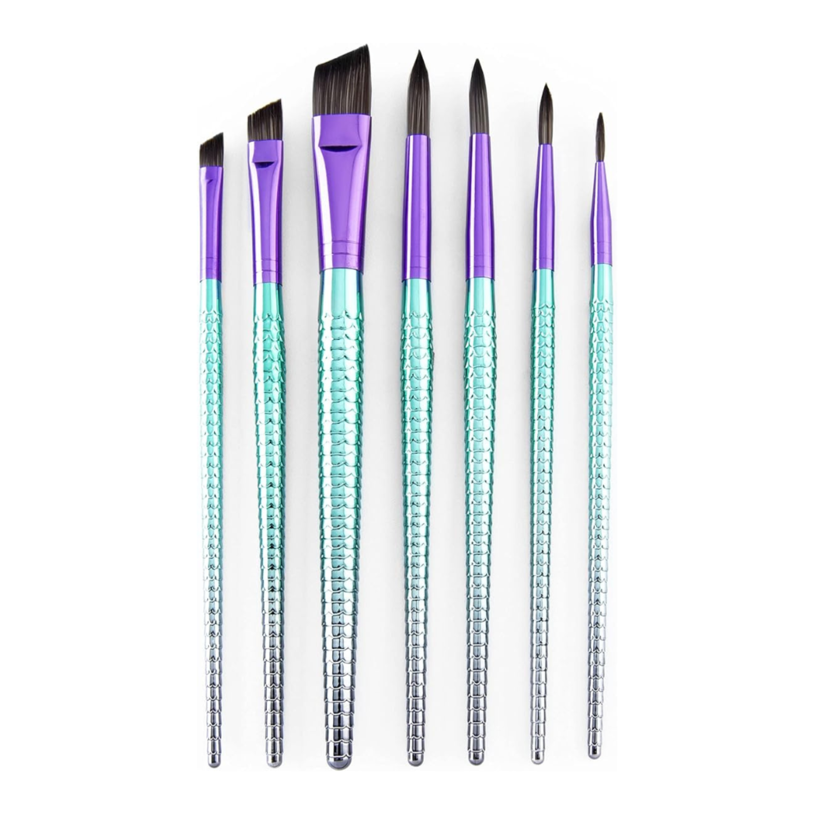 MYTHOS MERMAID BRUSH SET ANGLE/ROUND 7PC
