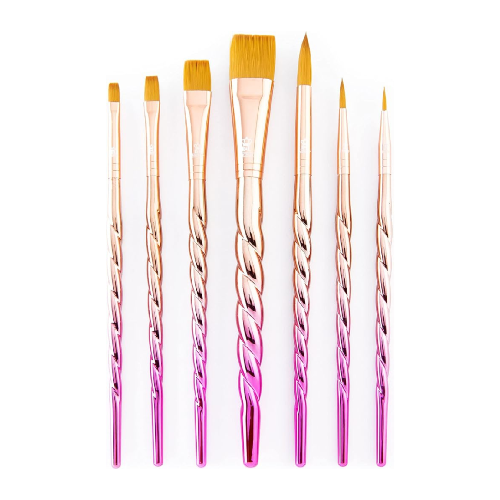 MYTHOS UNICORN BRUSH SET ROUND/SHADER 7PC