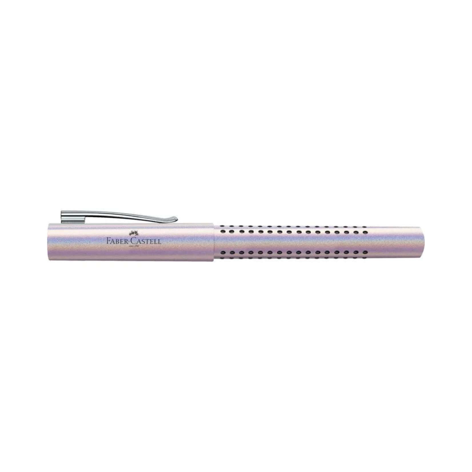 FABER CASTELL GRIP FOUNTAIN PEN GLAM EDITION PEARL BOLD NIB