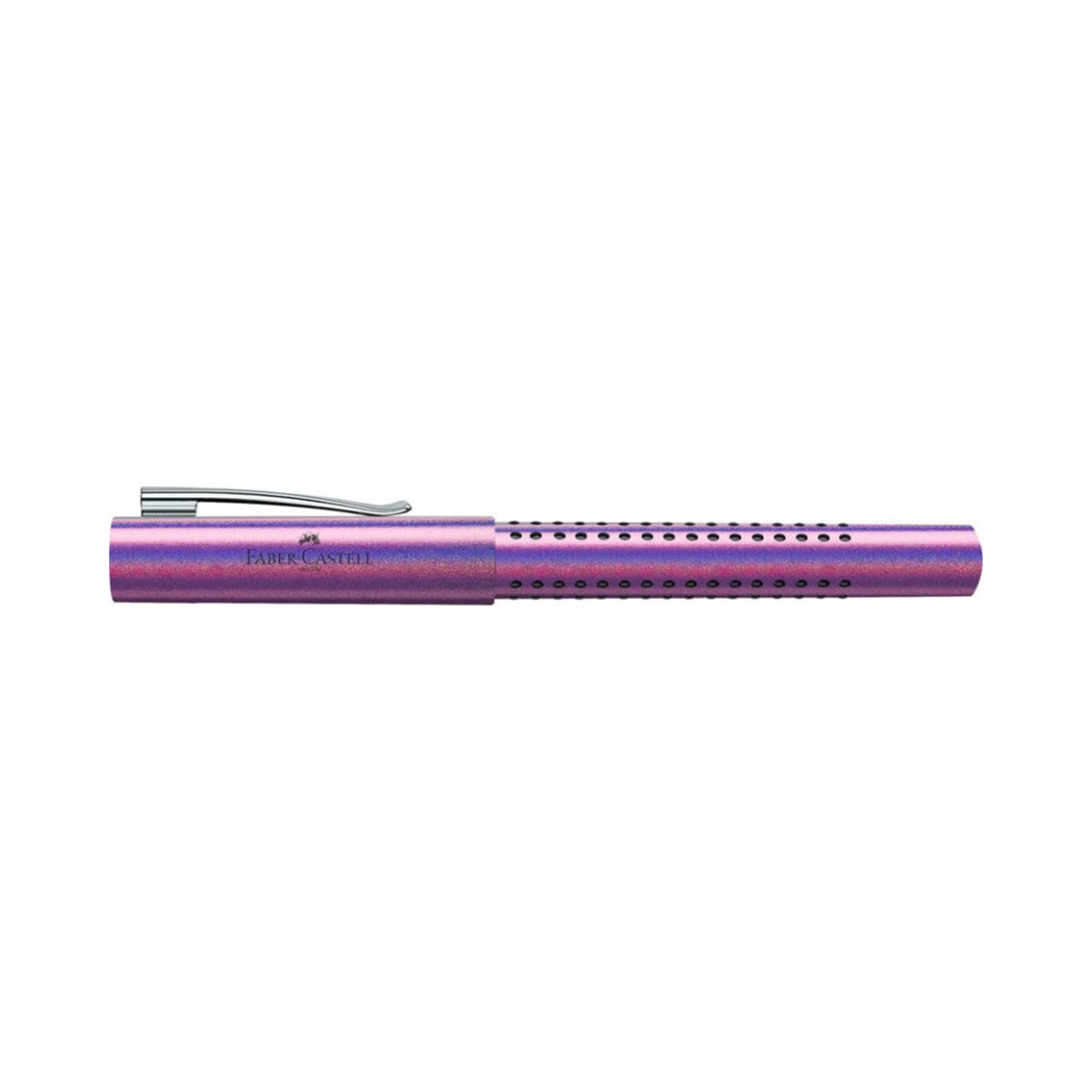 FABER CASTELL GRIP FOUNTAIN PEN GLAM EDITION VIOLET FINE NIB