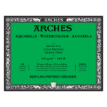 ARCHES ARCHES WATERCOLOUR BLOCK 140LB CP 12X16
