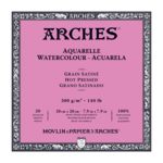 ARCHES ARCHES WATERCOLOUR BLOCK 140LB HP 7.9X7.9