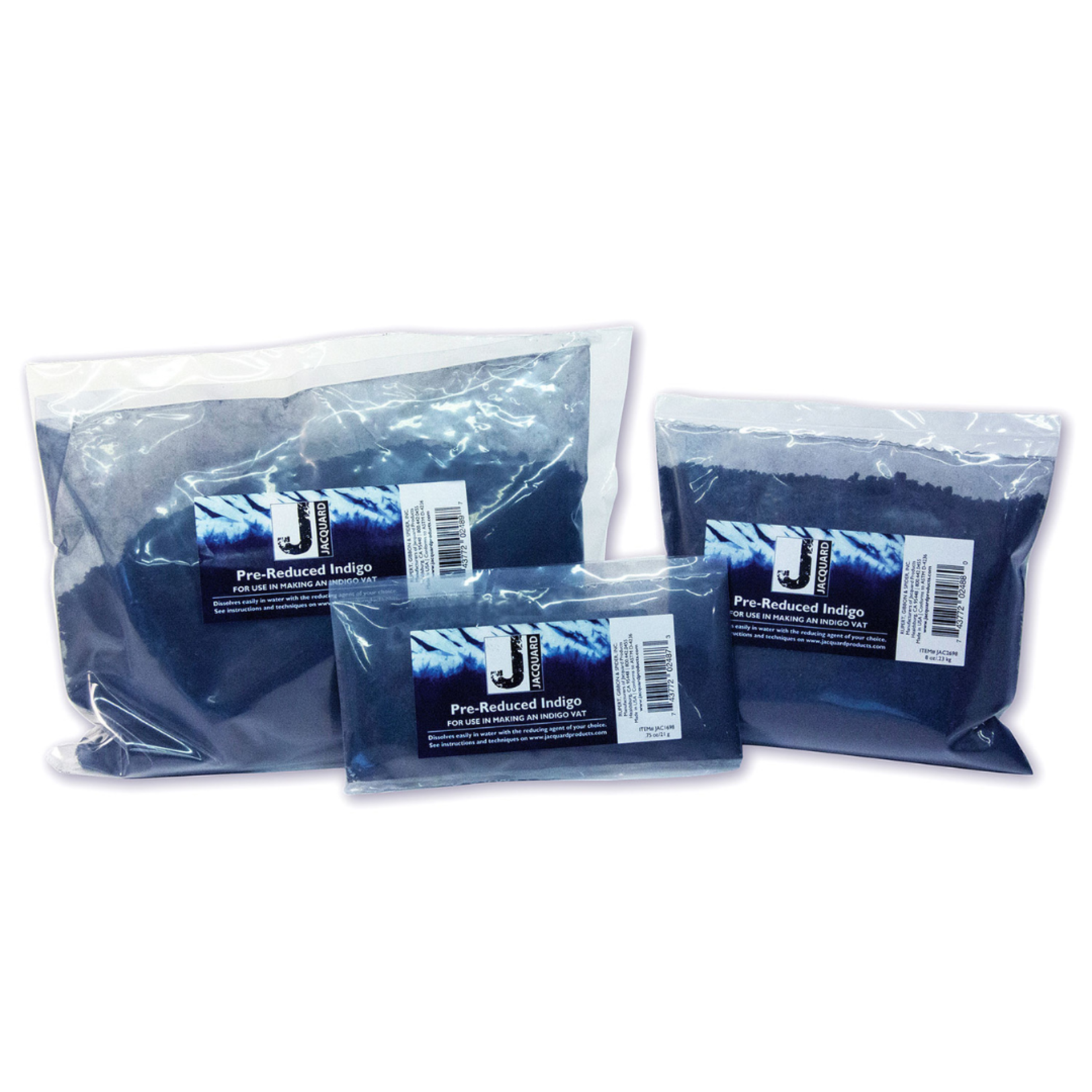 JACQUARD PRE-REDUCED INDIGO 3/4OZ