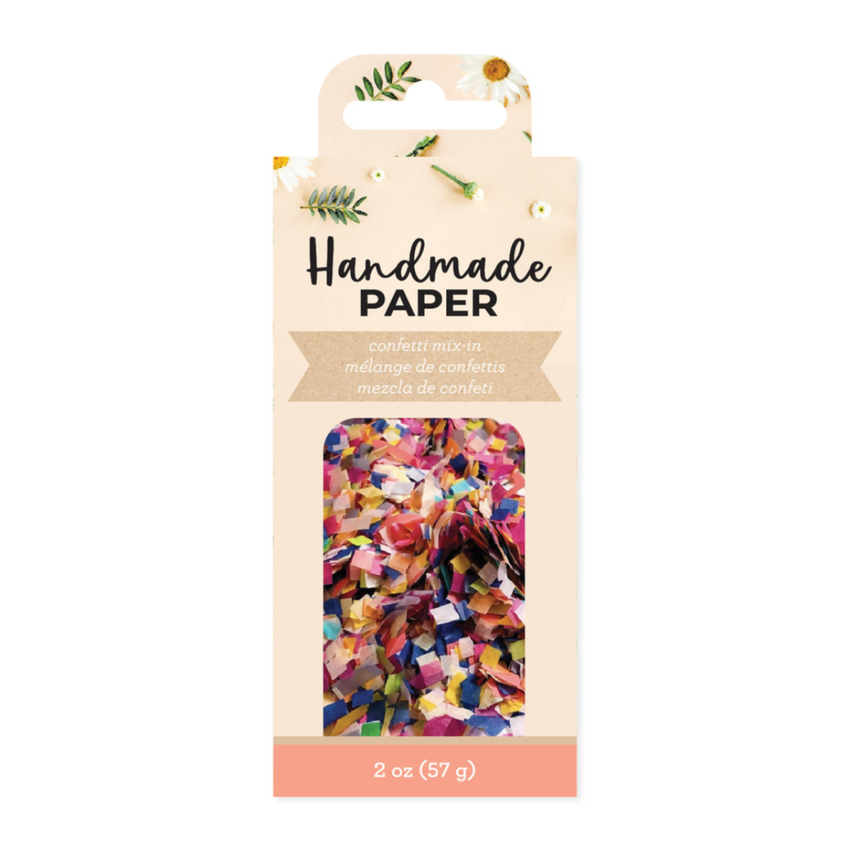 AMERICAN CRAFTS HANDMADE PAPER MIX-IN CONFETTI SQUARES