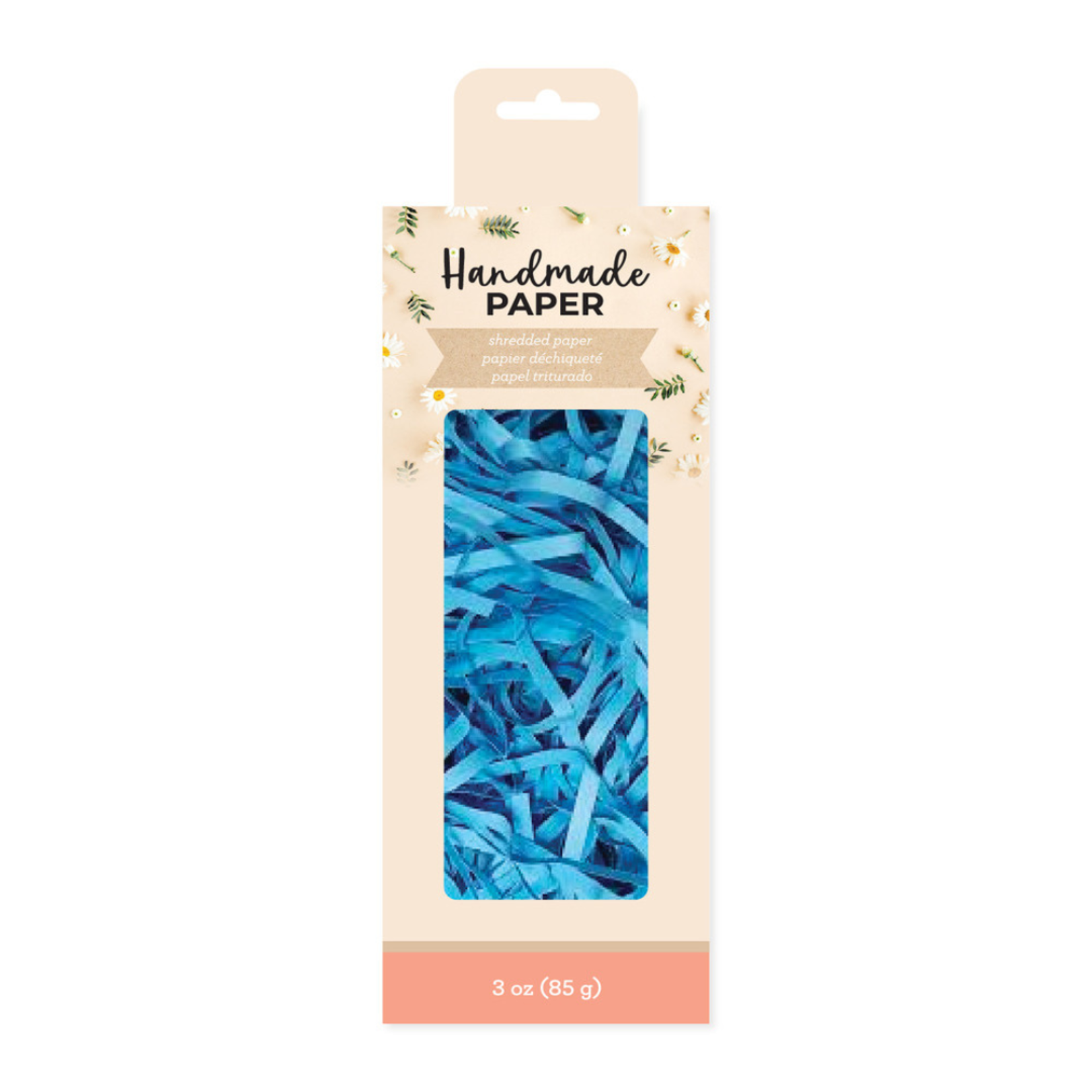 AMERICAN CRAFTS SHREDDED PAPER 3OZ BLUE DISC