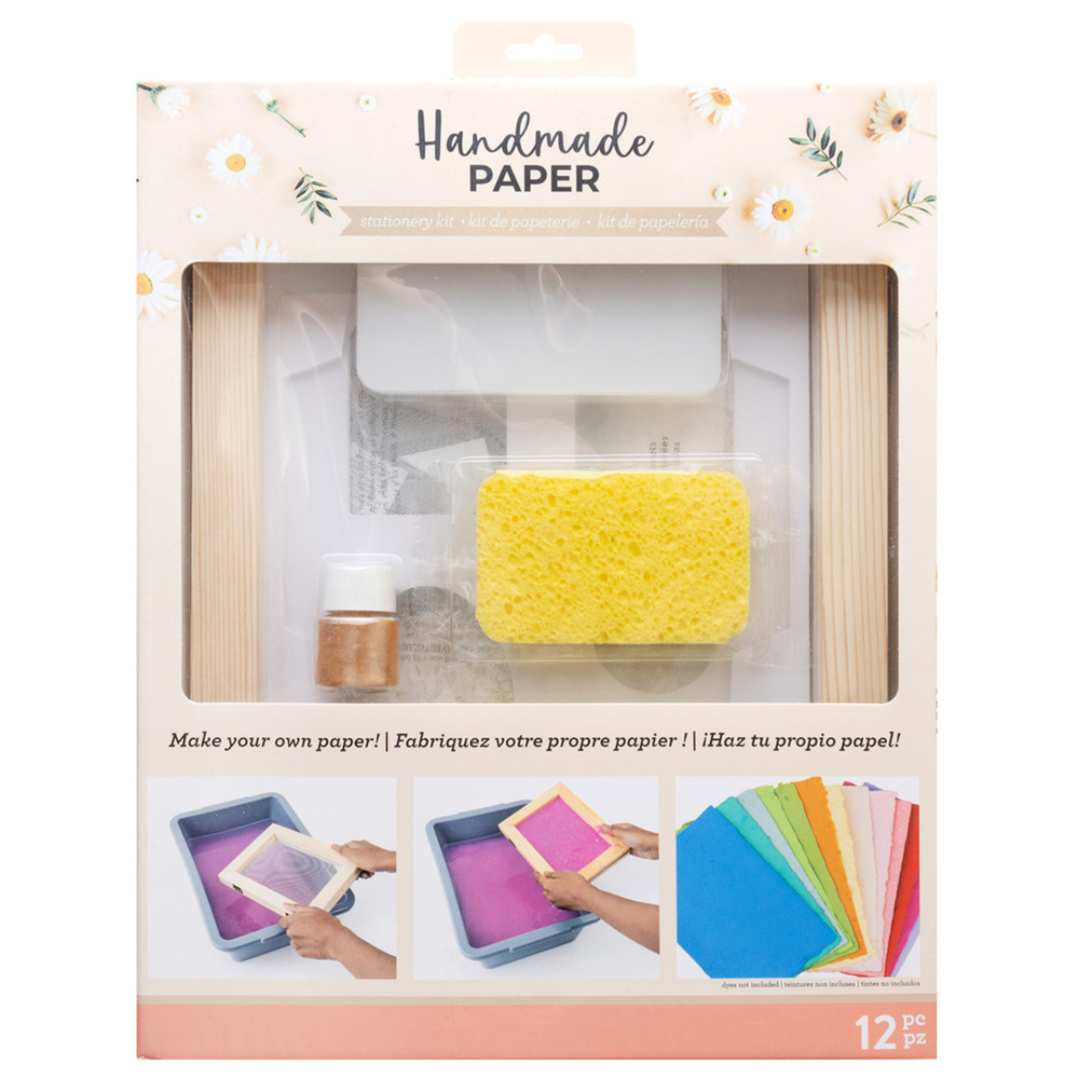 AMERICAN CRAFTS HANDMADE STATIONARY KIT 12/PC