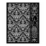 STAMPERIA MEDIA STENCIL 8X10" BROCANTE ANTIQUES - MANNEQUIN