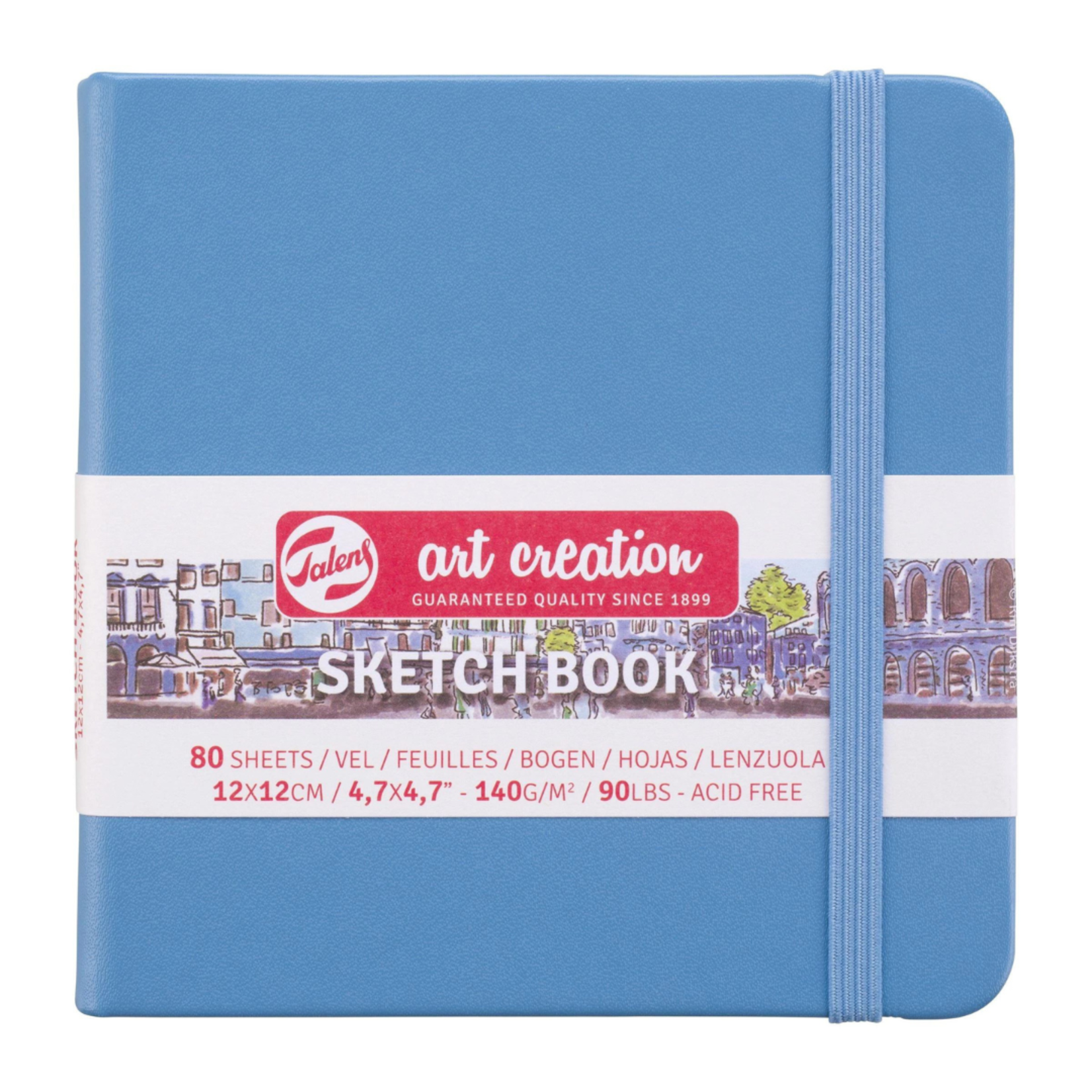 ROYAL TALENS TALENS ART CREATION SKETCHBOOK 4.7X4.7" LAKE BLUE