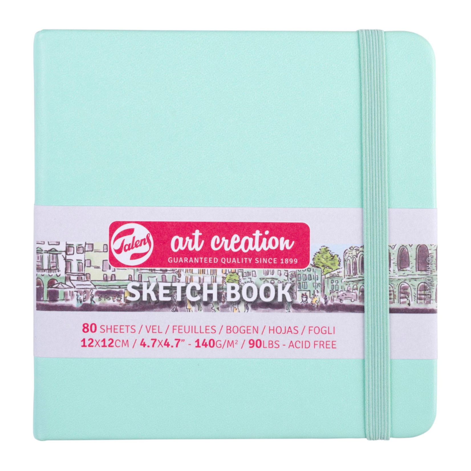ROYAL TALENS TALENS ART CREATION SKETCHBOOK 4.7X4.7" FRESH MINT