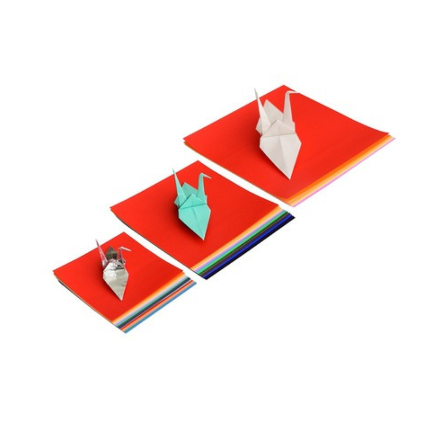 YASUTOMO YASUTOMO ORIGAMI PAPER ASSORTED SIZES + COLOURS 55/SHT