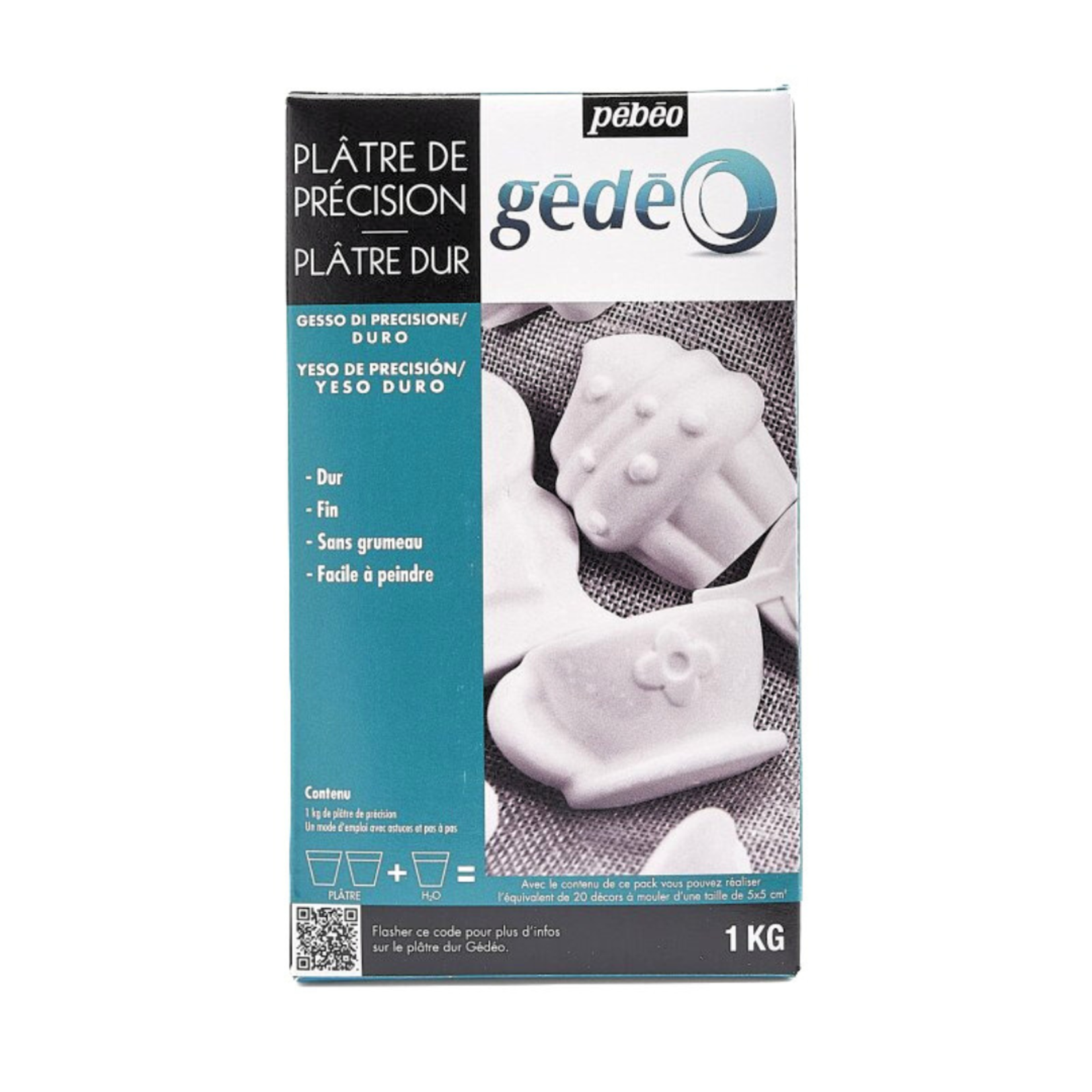 PEBEO GEDEO PRECISION PLASTER 1KG HARD