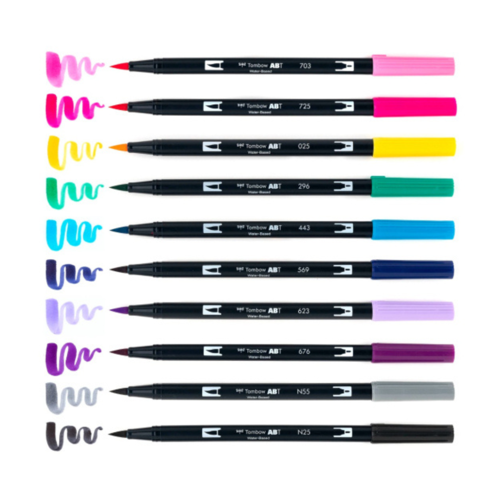 TOMBOW TOMBOW DUAL BRUSH MARKER PEN SET/10 GALAXY